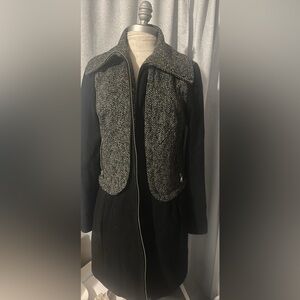 Guess Black and Gray Women's Blazer